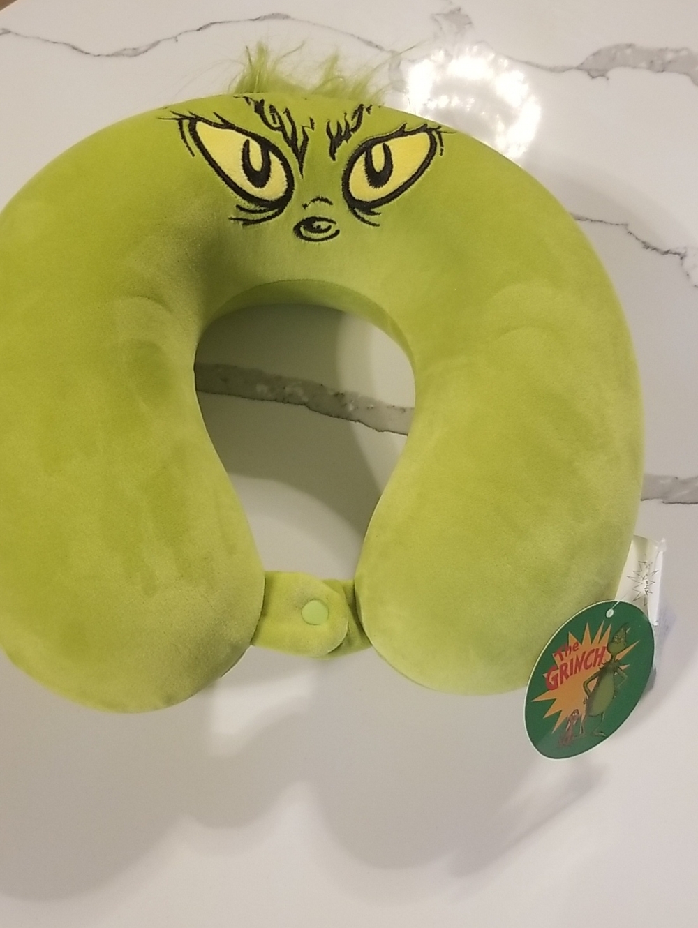 The Grinch Plush Travel Neck Pillow Brand new